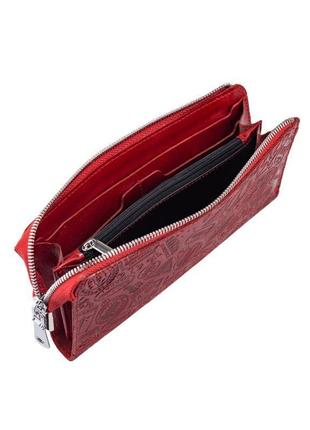 Кошелек hiart w-01  crystal red "let's go travel"3 фото