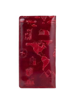 Гаманець hiart wp-05 crystal red "7 wonders of the world"3 фото