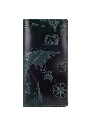Гаманець hiart ch-02 shabby red berry "7 wonders of the world"