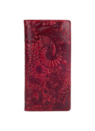Бумажник hiart wp-05  crystal red  "mehendi art"