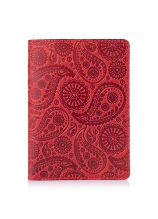 Обложка для паспорта  hiart pc-02 shabby red berry "buta art"