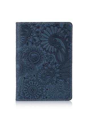 Обложка для паспорта  hiart pc-02  shabby lagoon "mehendi art"