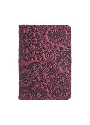 Обкладинка-органайзер для документів ( id паспорт ) / карт hi art ad-03 shabby plum "mehendi art"