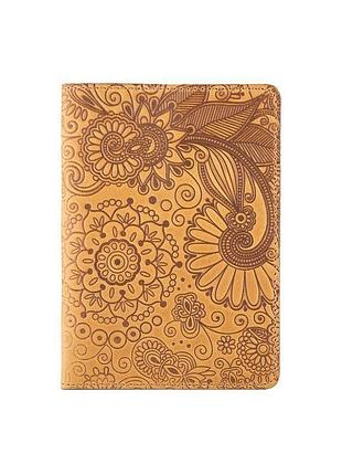 Обкладинка для паспорта hiart pc-01 shabby honey "mehendi art"