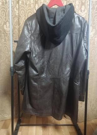 Шкіряна куртка, вітровка gipsy (l)2 фото