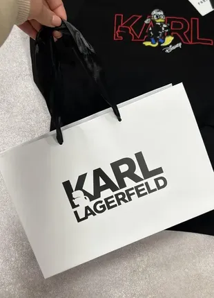 Паперовий пакет karl lagerfeld карл лагерфелд