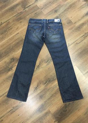 Крутые женские джинсы levi strauss оригинал клёш2 фото