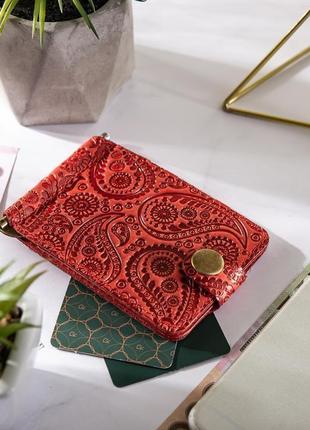 Затискач hiart mc-01 shabby red berry "buta art"