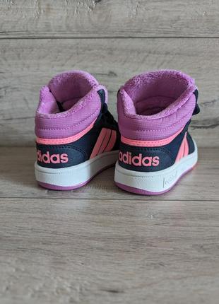 Кроссовки адидас adidas hoops хай топы демисезон 28р 18 см5 фото