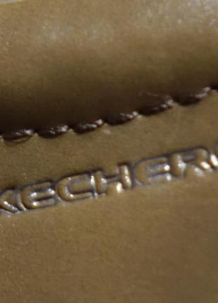 Комбинированные фирменные коричневые кроссовки skechers сша. 46 р.2 фото