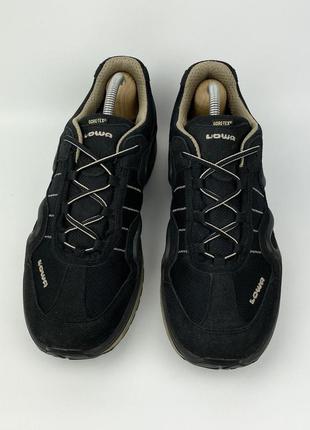 Трекинговые кроссовки / ботинки lowa gorgon gtx gore-tex ws оригинал туристические черные размер 41 1/24 фото