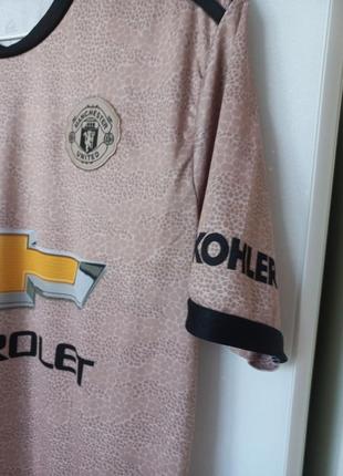 Adidas manchester united chevrolet мужская футболка для футбола l-размер.2 фото