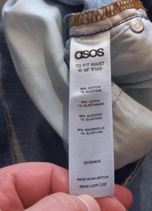 Мужские джинсовые шорты . " asos " . чоловічі джинсові шорти .9 фото