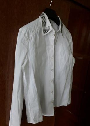 Рубашка белая. pinko.8 фото