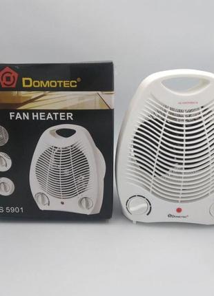 Обогреватель тепловентилятор (дуйка) domotec ms-5901, ветродуйка обогреватель, электрическая дуйка, 2 квт9 фото