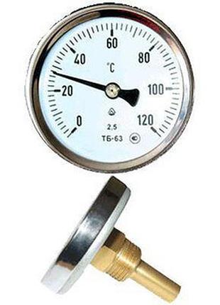 Термометр для твердотопливного котла без гильзы