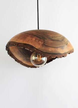 Стильная люстра из ореха (1171) под заказ