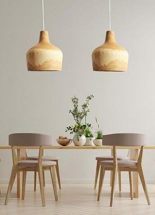 Декоративная люстра из дуба (1201)