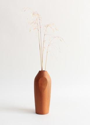 Маленька вазочка з дерева (1107)