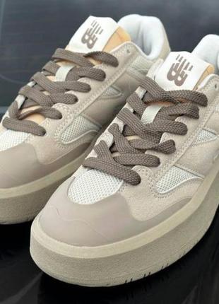 Кроссовки new balance ct302 dark beige bone1 фото