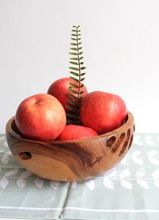 Фруктовница из абрикоса (1017) под заказ