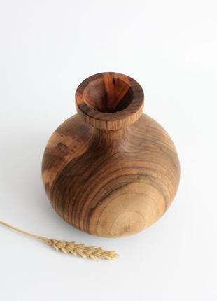 Декоративна ваза з горіха (1116)10 фото