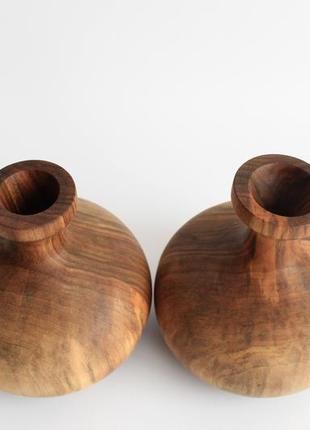Декоративна ваза з горіха (1116)6 фото