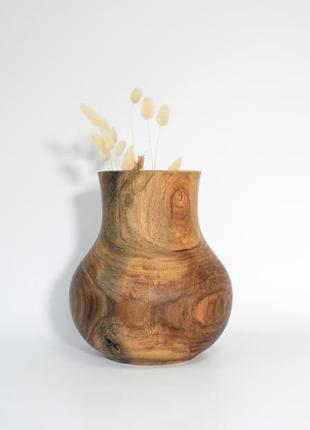 Декоративна ваза з горіха (1143) передзамовлення