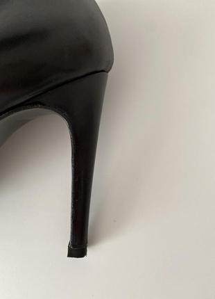 Туфли черные кожаные /италия6 фото