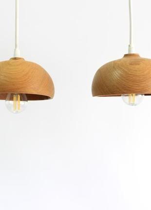 Люстра маленькая из дуба (1268)