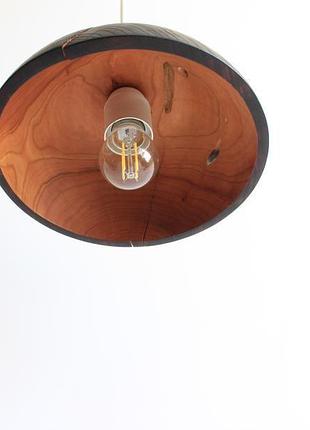 Люстра из абрикоса обожжена (1276)2 фото