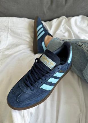 Adidas spezial handball dark blue2 фото