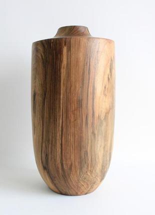 Ваза из натуральной древесины ручной работы (1324)6 фото
