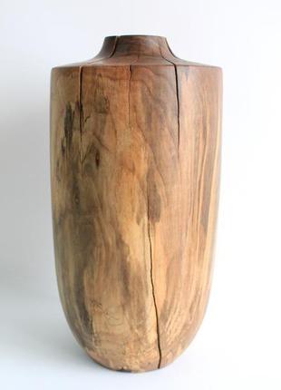 Ваза из натуральной древесины ручной работы (1324)7 фото