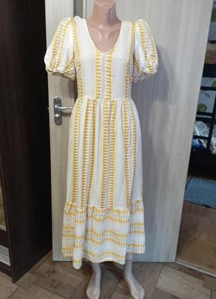 ❤️хлопкова сукня f&f розмір с