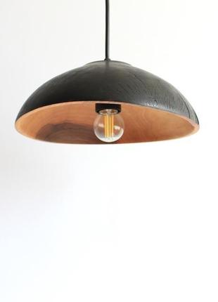 Люстра средняя из ореха (1337)