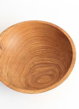 Стильная деревянная тарелка (1351)6 фото