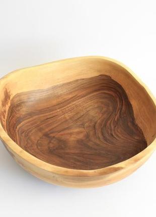 Фруктовница из ореха ручной работы (1359)