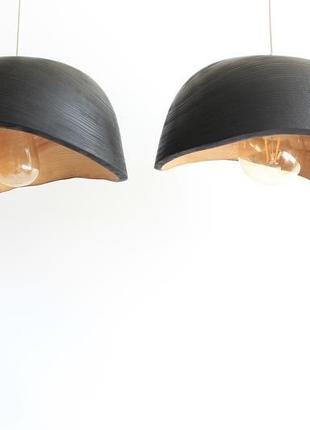 Люстра из ясеня обожжена ручной работы (1360)5 фото