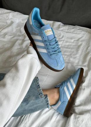 Adidas spezial handball blue4 фото