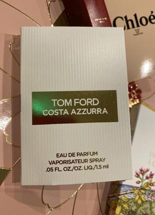 Tom ford costa azzurra пробник 1,5 мл1 фото