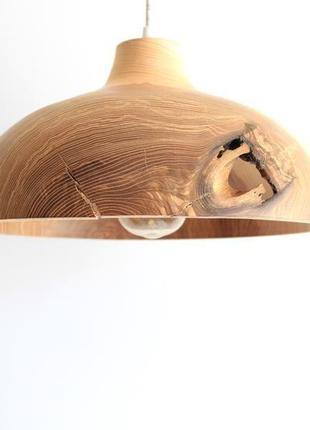 Светлая люстра из ясеня ручной работы (1383) под заказ