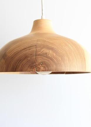 Светлая люстра из ясеня ручной работы (1383) под заказ3 фото