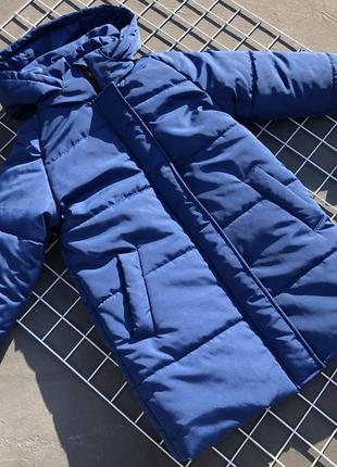 Зимове пальто для хлопчиків натуральна тканина і теплі до -253 фото