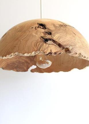 Світла люстра з нерівним краєм (1529) під замовлення