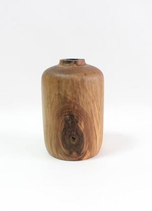 Деревянная ваза для сухоцветов ручной работы (1545) под заказ