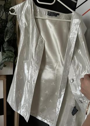 Ya-ya срібна люксова блузка туніка 38-406 фото