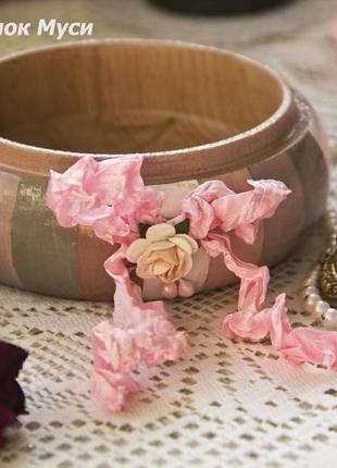 Шкатулка « волшебная роза»