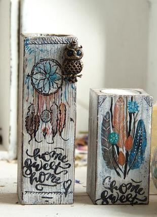 Набор подсвечников ′ ловец снов′