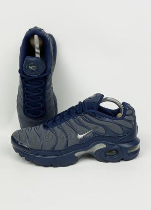 Кросівки nike tn air max plus trainers 655020-054 оригінал сині розмір 40-40.5